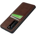 thumbnail image 2 of Compatible with Huawei P40 Pro Case,XYCCA Slim PU Leather Back Case Cover with Credit Card Holder Durable Protective Cover Case for Huawei P40 Pro,6.58 Inch (Brown), 2 of 7