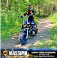 thumbnail image 4 of Massimo MB100 Minibike 79cc 2.5HP, Gas Powered, Trail Bike, Pocket Bike - Black, 4 of 19