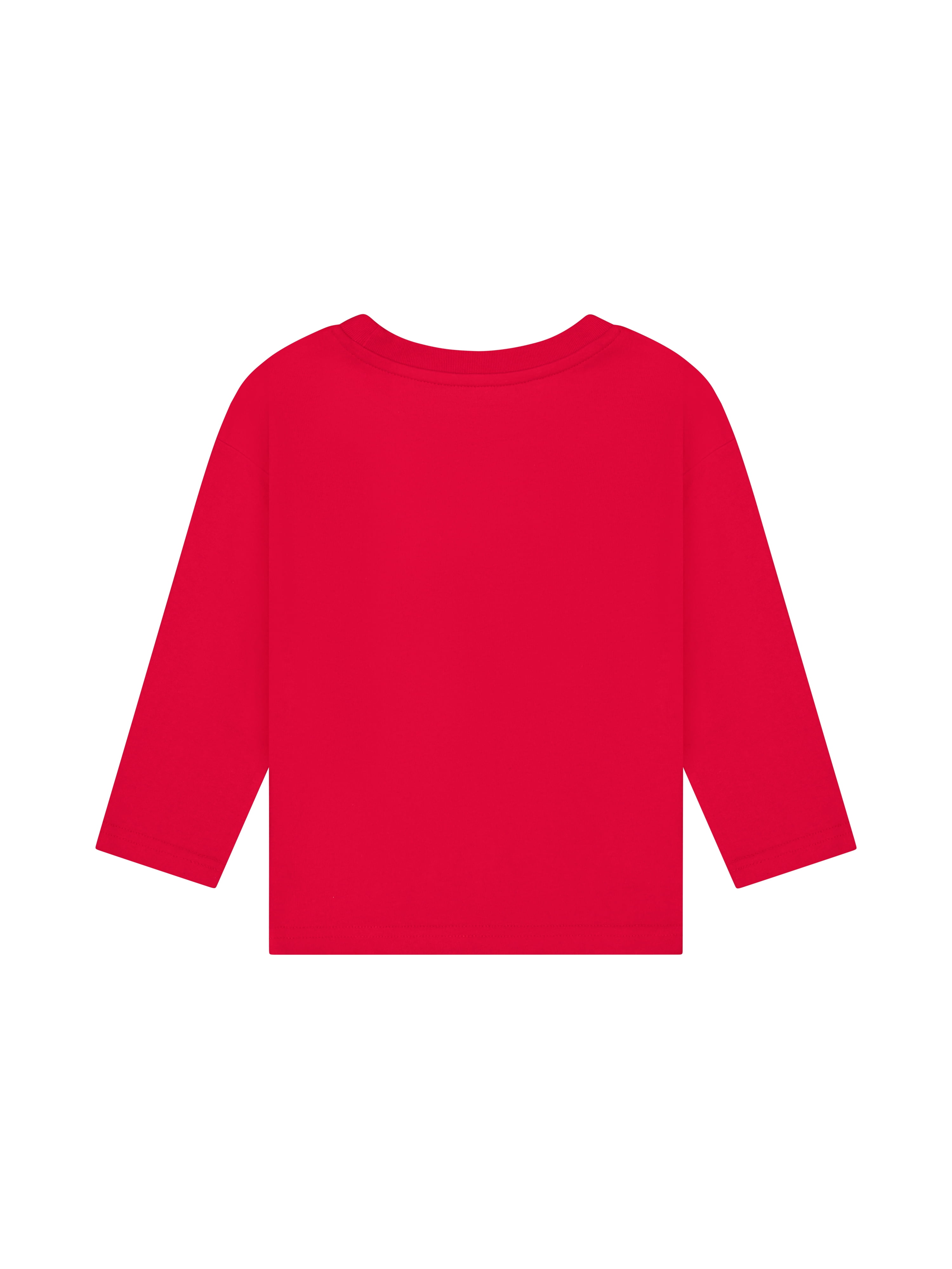 Dr. Seuss The Grinch Toddler Unisex Long Sleeve Red Tee Shirt, Sizes 12M-5T
