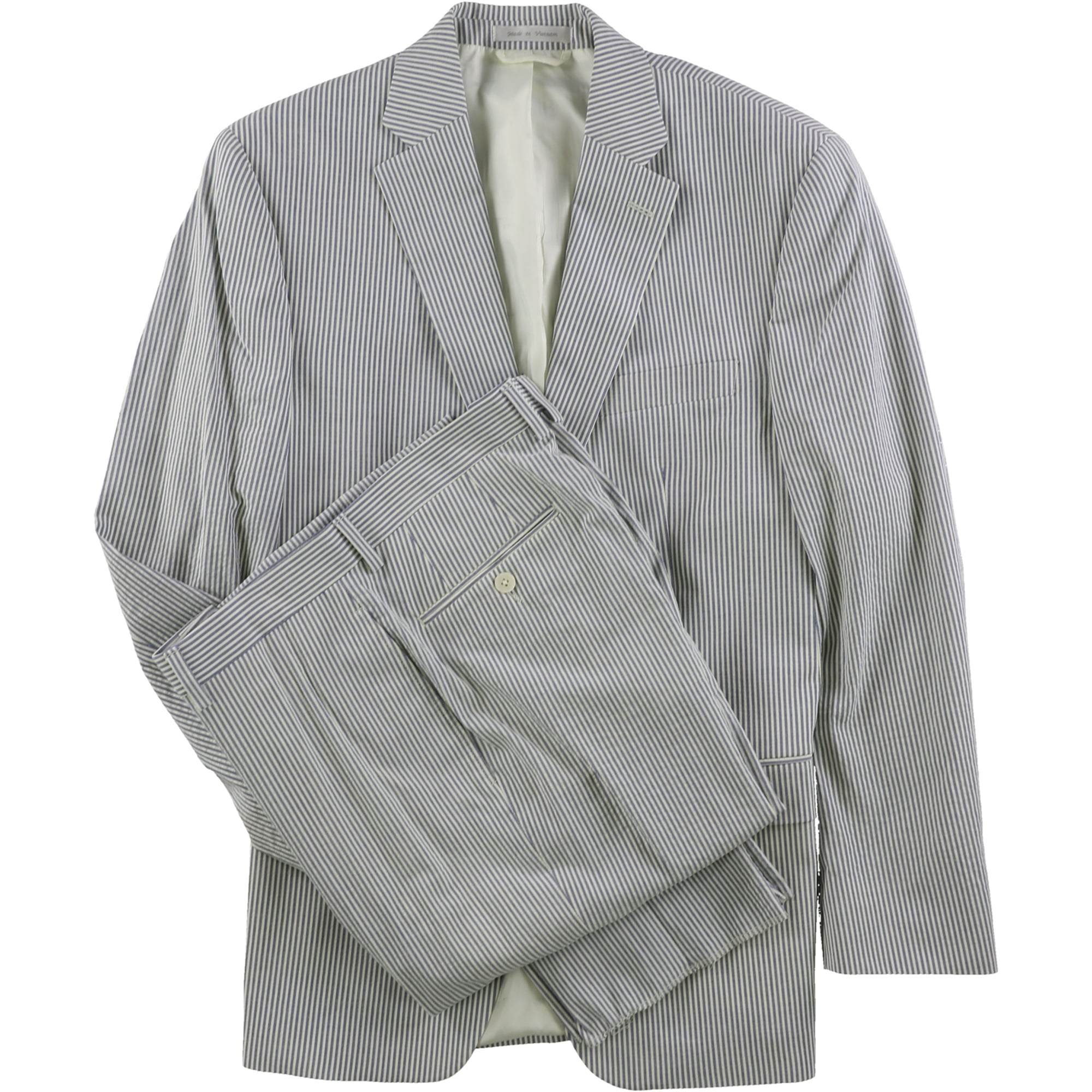 Ralph Lauren - Ralph Lauren Mens Seersucker Two Button Formal Suit ...