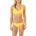 thumbnail image 4 of Juniors' Solid Cutout Scoop Bikini Bottom, 4 of 6