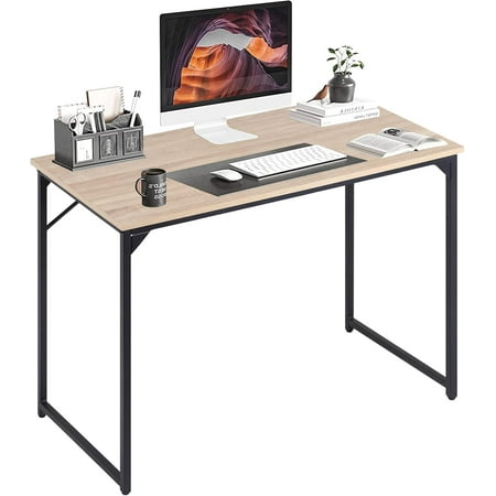 WYGMAV Adult Desk Single Piece 47.2 x 23.6 Inches Beige 1 Count