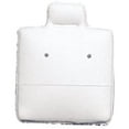 thumbnail image 2 of 1" x 1" Puff Pad Earring Card Jewelry Display Pack of 100 - White Plain, 2 of 2