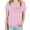 Pink, variant on Utoimkio T Shirts for Women Valentine's Day Heart Print Shirts for Women Casual Loose Fit Summer Short Sleeve Tee Blouse Tops for Women