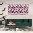 thumbnail image 2 of Lsque Skull lips record Guitar Pattern Party Banner, Festive Banner , Holiday Celebrations and Events for Carnival Birthday Party Festival Decorations-Medium, 2 of 8