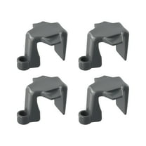 Ana 4 Pack Pontoon Boat Square Rail Fender Clips Boat Fender Hangers Boat Fender Clips Parts Accessories