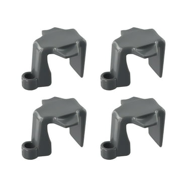 chengsi 4 Pack Pontoon Boat Square Rail /Fender Clips Boat Fender Hangers .