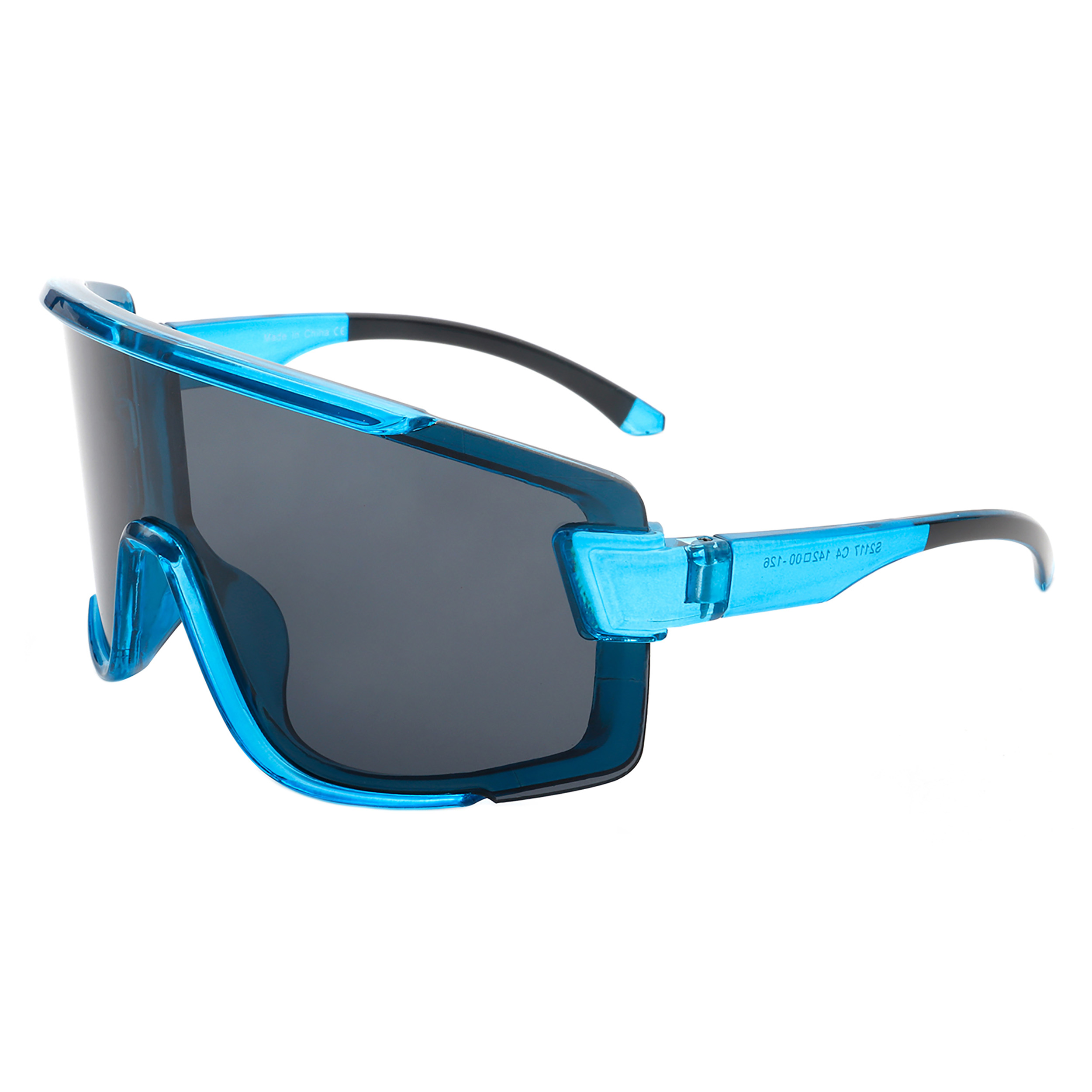 Oversized One Piece Wrap Shield Sunglasses UV400 Protection Unisex Sport Outdoor Sports Sunglasses Oversized Shield Wrap Around  main image 2
