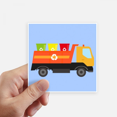 thumbnail image 1 of Virescence Afforest Garbage Truck Sticker Square Waterproof Stickers Wallpaper Car Decal, 1 of 1