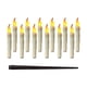 thumbnail image 1 of 12 velas flotantes con varita, velas cónicas sin llama con control remoto, velas flotantes colgantes para decoración de fiestas, para mesa de varita solida, 1 of 9