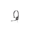 thumbnail image 5 of Cyber Acoustics Gray Mono Headset w/ Y-Adapter & Microphone (AC-104) -, 5 of 5