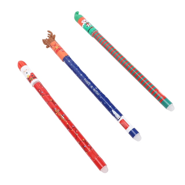 Pen en gel Borrable, Pluma de Navegación Con Tinta A Base de Agua Anti -manchado para la escuela para la escuela