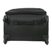 Protege 5-Piece Softside Spinner Luggage Set, Black
