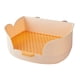 thumbnail image 2 of Bandeja sanitaria para mascotas, accesorios para jaulas de animales, inodoros para mascotas, entrenador de orinal para conejos. Naranja, 2 of 9