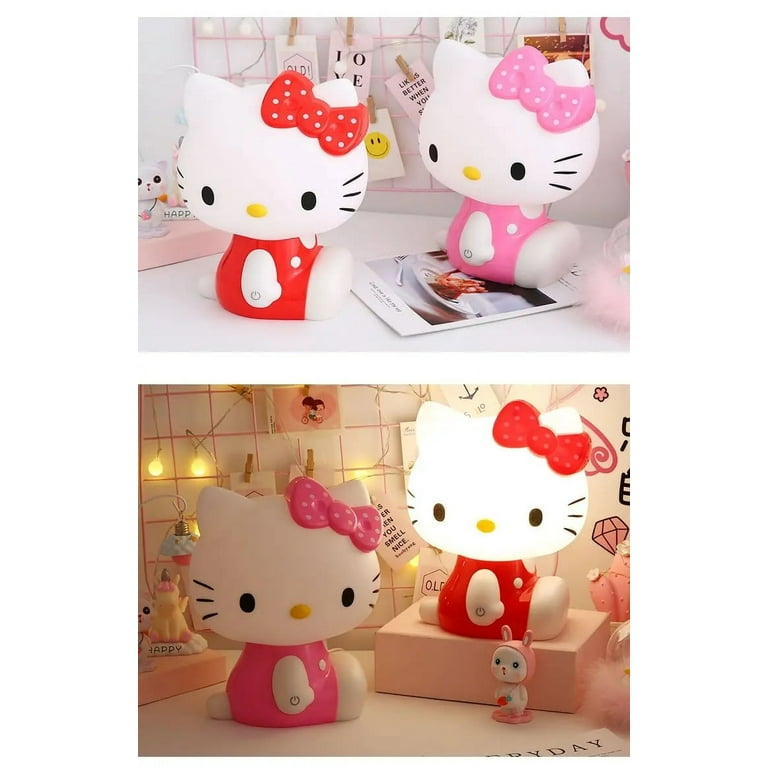 Hello Kitty 3D LED Small Night Lamp Touch Plug-in Baby