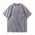 thumbnail image 5 of Womens Summer Tops Short Sleeve Crewneck Loose Fit T Shirts for Women Oversized Casual Basic Tee Street Fashion, 5 of 5