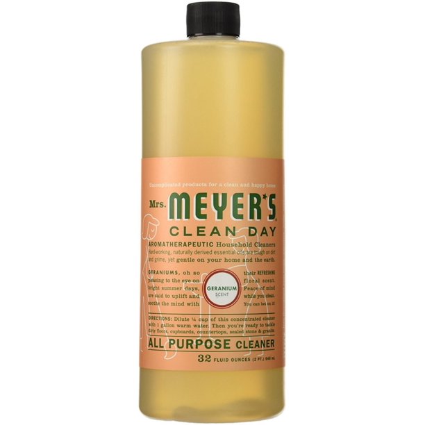 Mrs. Meyers Clean Day All Purpose Cleaner, Geranium 32 oz (Pack of 2