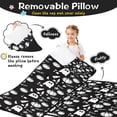 thumbnail image 3 of Halloween Ghost Pumpkin Pattern Toddler Nap Mats for Kids Preschool,50"x20" Sleeping Mat Bag or Kids,Toddler Sleeping Bag,Toddler Nap Mat or Daycare, 3 of 6