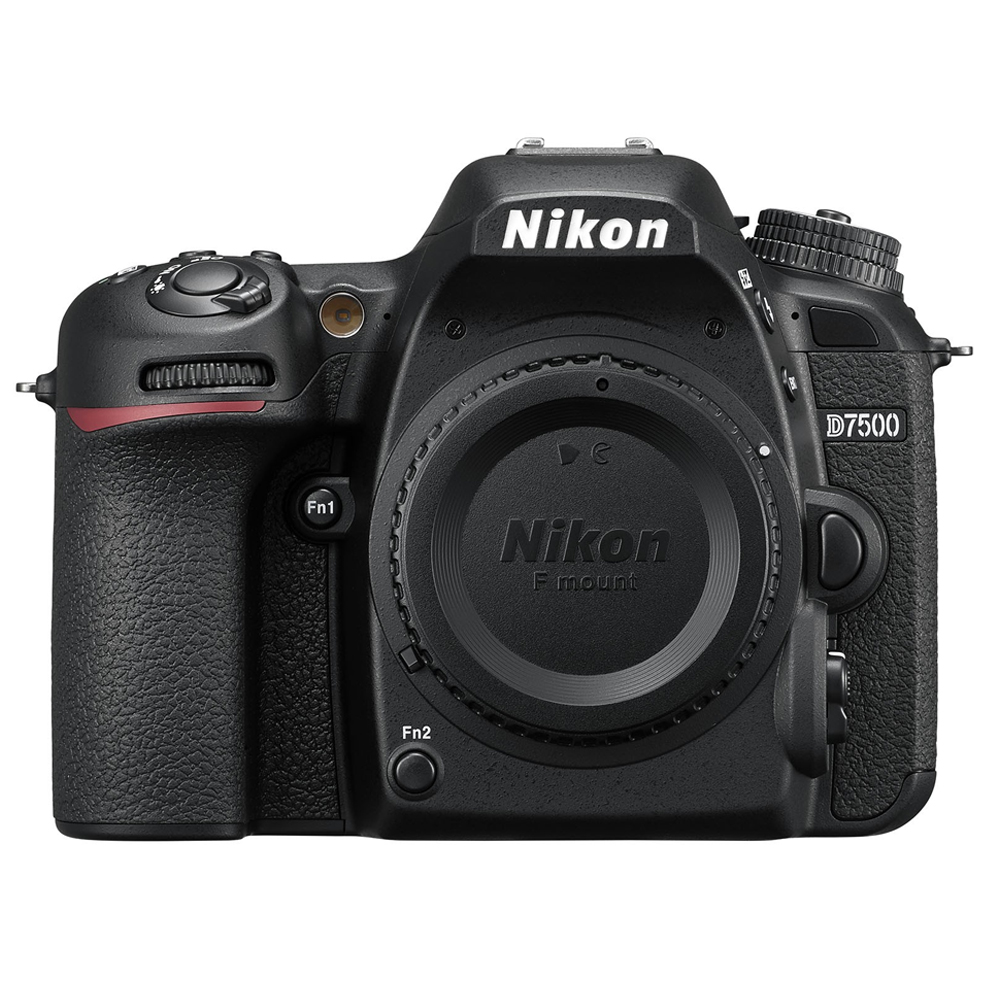 Nikon D7500 DSLR Camera + AFS 18-140mm VR + 70-300mm VR + EXT BAT + 1yr Warranty - image 2 of 11