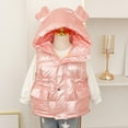 thumbnail image 2 of Vedolay Toddler Jacket Casual Button Down Overcoat Jackets Outwear Pink,140, 2 of 5