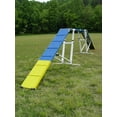 6' Dog Agility Dog Walk, Aluminum with Rubber Surface