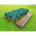 thumbnail image 1 of Jellyfish Outdoor Tablecloth, Funny Sea Creatures in Childish Doodle Style with Tentacles Whimsical Pattern, Decorative Washable Fabric Picnic Tablecloth, 58 X 104 Inches, Multicolor, by Ambesonne, 1 of 2