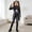 Navy, variant on G'irl's Halloween Costume, Pop Singers Idol Group Fancy Dress up Outfit with Tank Jacket & Shorts, Halloween Cosplay Stage Performance Suit for Carnival & Party Events