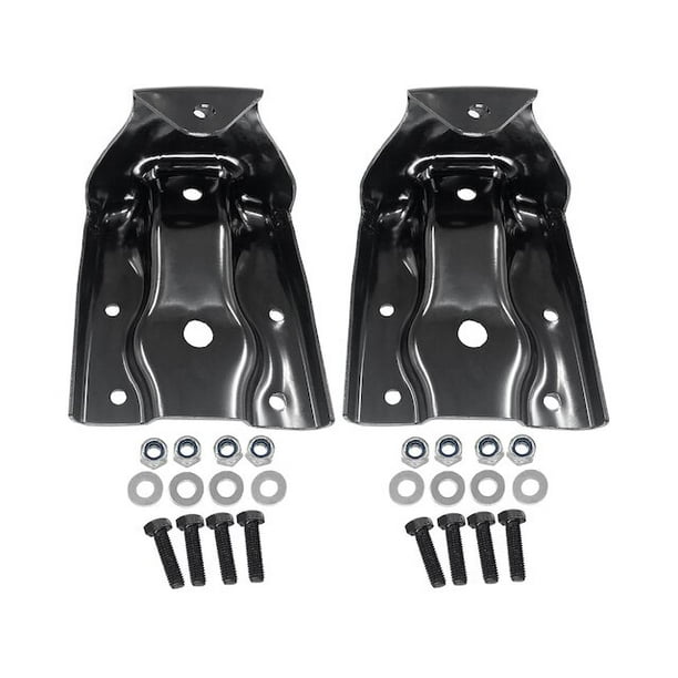 Rear Rearward Leaf Spring Hanger Set Compatible with 1999 2015