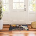 thumbnail image 3 of Yayeee Doormat for Indoor Entrance 32" x 20" Non Slippery Floor Rug, Colorful Skeleton with Cloud, 3 of 8
