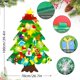 thumbnail image 3 of Árbol de Navidad de fieltro EMPOF para niños pequeños con luces y adornos, 3 of 7
