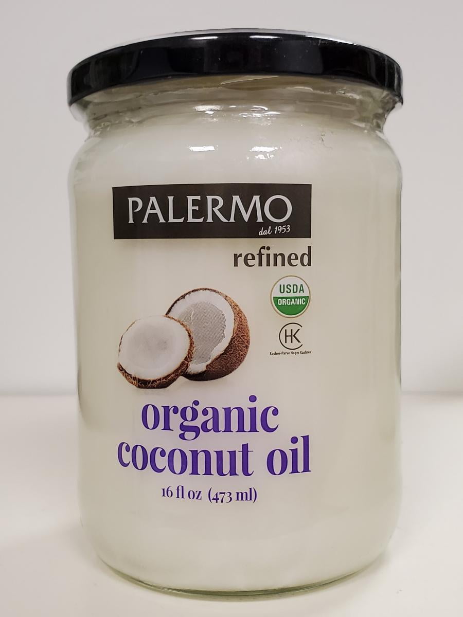 16oz Palermo Organic Refined Coconut Oil
