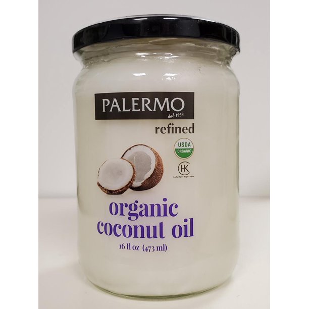 16oz Palermo Organic Refined Coconut Oil