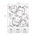 thumbnail image 6 of Haiem Alpacas and Hearts Mailbox Covers Magnetic ,Mailbox Wraps Post Letter Box Cover for Holiday Garden Yard Decor-25.5x21 in, 6 of 9