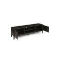 thumbnail image 3 of Porter Designs Fall River Solid Sheesham Wood TV Stand - Gray, 3 of 6