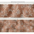 thumbnail image 6 of Soimoi 100% Cotton Canvas Fabric - Leaves Pattern, Brown | 56" Wide | Sold By 2 Yard | Medium Weight Upholstery Fabric for Home Dcor, Bags & DIY Projects, 6 of 7