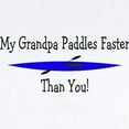 thumbnail image 2 of CafePress - My Grandpa Paddles Faster Tha Infant Bodysuit - Baby Light Bodysuit, Size Newborn - 24 Months, 2 of 4