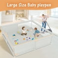 thumbnail image 2 of Baby Playpen Hiaksedt de 200 x 200 cm para interiores y exteriores con puertas con cremallera, 2 of 7