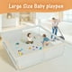 thumbnail image 2 of Baby Playpen Hiaksedt de 200 x 200 cm para interiores y exteriores con puertas con cremallera, 2 of 7