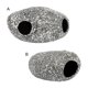 thumbnail image 5 of Greeniant Accesorios para cuevas de acuario, adornos subacuáticos para mascotas, suministros para mascotas, piedra de cerámica, refugio para cría de Alimentadores automáticos de peces S Greeniant PT003941-02, 5 of 6