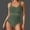B61 Army Green swim suits for women clearance under $5, variant on Xqxayjr Women's One Piece Swimsuit Tummy Control Bathing Suit Ruched Scoop Neck High Waisted Bathing Suit Trajes De Para Mujer
