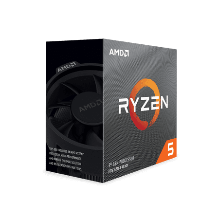 AMD - Ryzen 5 3600X 3rd Generation 6-Core - 12-Thread - 3.8 GHz (4.4 GHz Max Boost) Socket AM4 Unlocked Desktop Processor