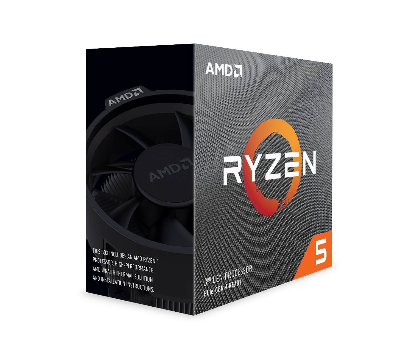 AMD Ryzen 5 3600X 6-Core, 12-Thread 4.4 GHz AM4 Processor - image 3 of 3