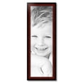 thumbnail image 1 of ArtToFrames 11x34" Matte mahogany Diploma Picture Frame, Brown Wood Poster Frame, with Regular Acrylic and 2 (FBPL-5108), 1 of 6