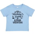 thumbnail image 3 of Inktastic Mommy Daddy Little Valentine Boys or Girls Baby T-Shirt, 3 of 5