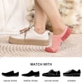 thumbnail image 6 of YOMYM 5 Pairs No Show Socks Womens Cushioned Athletic Hidden Liner for Sneakers Ankle Running Socks 6-8, 6 of 7