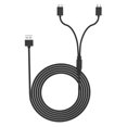thumbnail image 2 of Cable de carga 2 en 1 3m para consola fuente de Likrtyny alimentación tipo C a prueba de polvo portátil decoración para PS5 Switch, 2 of 7
