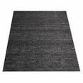 thumbnail image 3 of Hand Woven Jute Eco-Friendly Area Rugs - 5'X8', Rectangle Shape, Charcoal Color, Solid Plain Pattern, High Pile, Natural Fiber, Outdoor Indoor Handmade Area Rugs For Living Room, Bed Room (J00027), 3 of 5