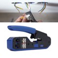 thumbnail image 1 of Herramienta de engarzado Ethernet cortador de alambre de amplia aplicación Alicates de engarzado RJ45 de acero de aleación Operación fácil Conexión firme para instalación ANGGREK Otros, 1 of 8