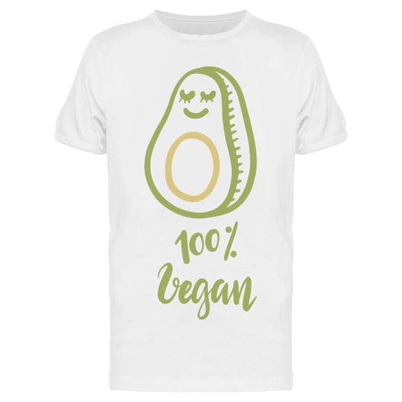 Cute Avocado With Tee Men's -Image by Shutterstock