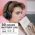 thumbnail image 4 of Audifonos MYBAT Bliss Negro Auricular Stereo ANC Bluetooth 5.3 Cancelacion de Ruido, 4 of 7